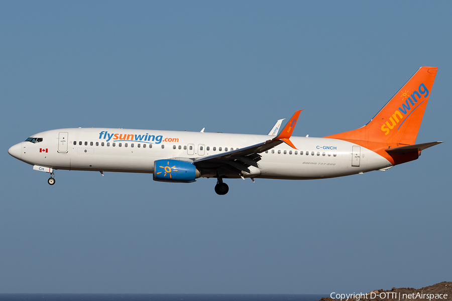 Sunwing Airlines Boeing 737-81D (C-GNCH) | Photo 260988