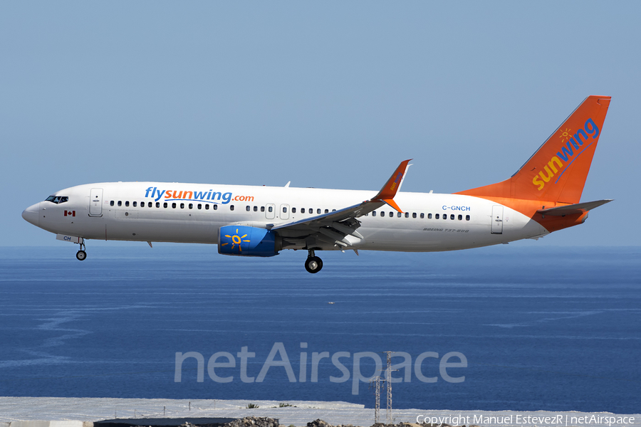 Sunwing Airlines Boeing 737-81D (C-GNCH) | Photo 160807