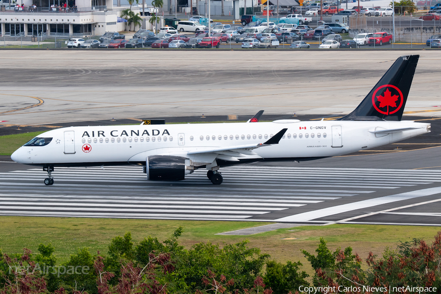 Air Canada Airbus A220-300 (C-GNGV) | Photo 517020