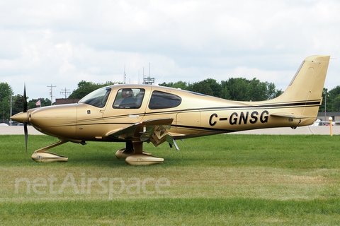 (Private) Cirrus SR22T G6 GTS Rhodium (C-GNSG) at  Oshkosh - Wittman Regional, United States