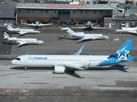 Air Transat Airbus A321-271NX (C-GOIH) at  San Juan - Luis Munoz Marin International, Puerto Rico