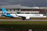Air Transat Airbus A321-271NX (C-GOIR) at  Hamburg - Finkenwerder, Germany
