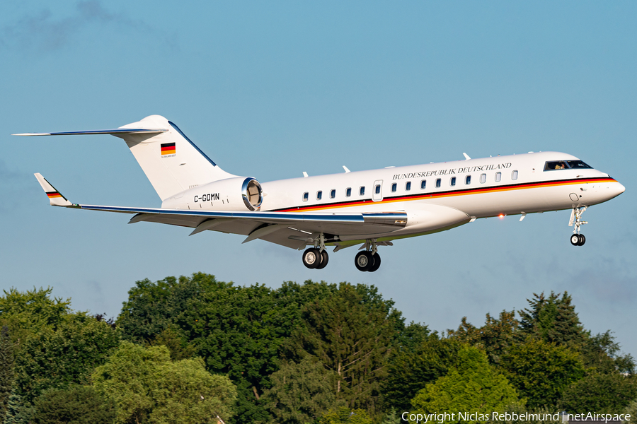 German Air Force Bombardier BD-700-1A10 Global 6000 (C-GOMN) | Photo 468710