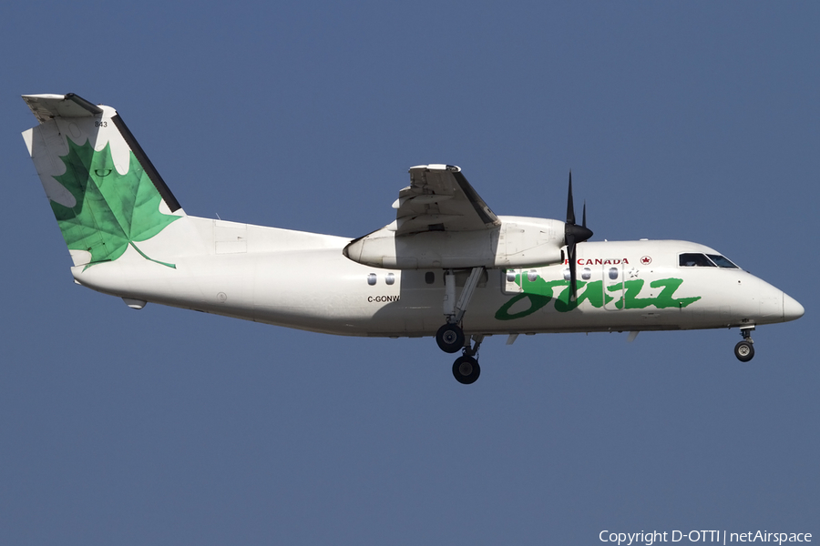 Air Canada Jazz de Havilland Canada DHC-8-102 (C-GONW) | Photo 453657