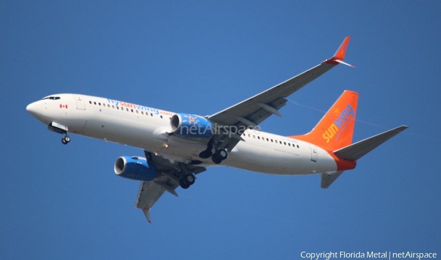 Sunwing Airlines Boeing 737-86J (C-GOWG) | Photo 309656