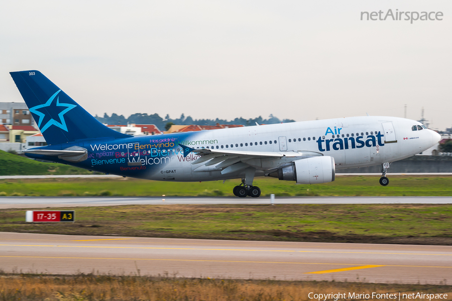 Air Transat Airbus A310-308 (C-GPAT) | Photo 286224