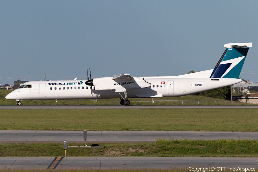 WestJet Encore Bombardier DHC-8-402Q (C-GPWE) | Photo 176203