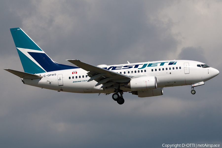 WestJet Boeing 737-6CT (C-GPWS) | Photo 214431
