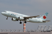 Air Canada Jetz Airbus A320-211 (C-GQCA) at  Montreal - Pierre Elliott Trudeau International (Dorval), Canada