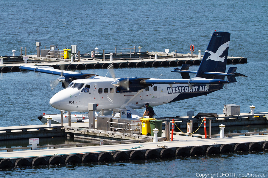 West Coast Air de Havilland Canada DHC-6-100 Twin Otter (C-GQKN) | Photo 446001