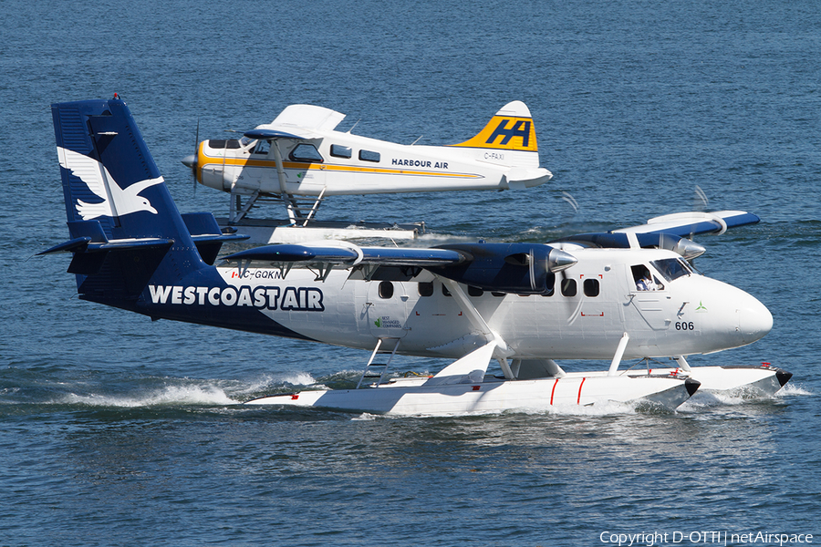 West Coast Air de Havilland Canada DHC-6-100 Twin Otter (C-GQKN) | Photo 447103