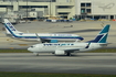 WestJet Boeing 737-7CT (C-GQWJ) at  Miami - International, United States