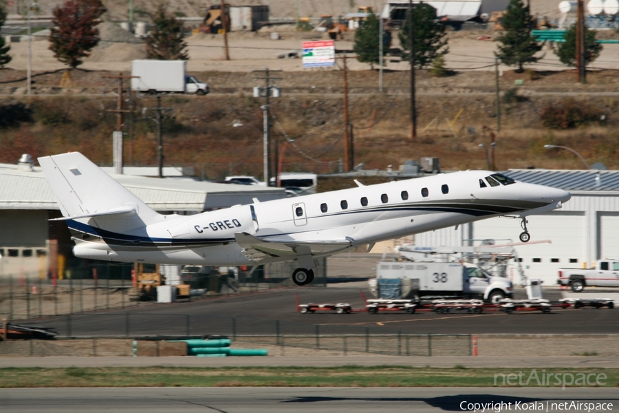 (Private) Cessna 680 Citation Sovereign+ (C-GREQ) | Photo 538466