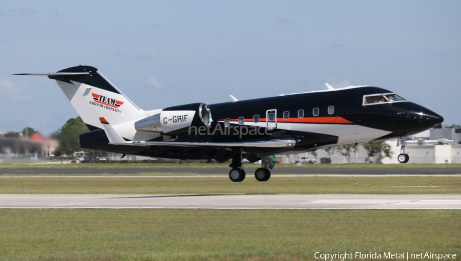 ChartRight Air Bombardier CL-600-2B16 Challenger 601-3A (C-GRIF) | Photo 309670