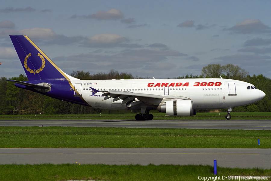 Canada 3000 Airbus A310-304 (C-GRYI) | Photo 585804