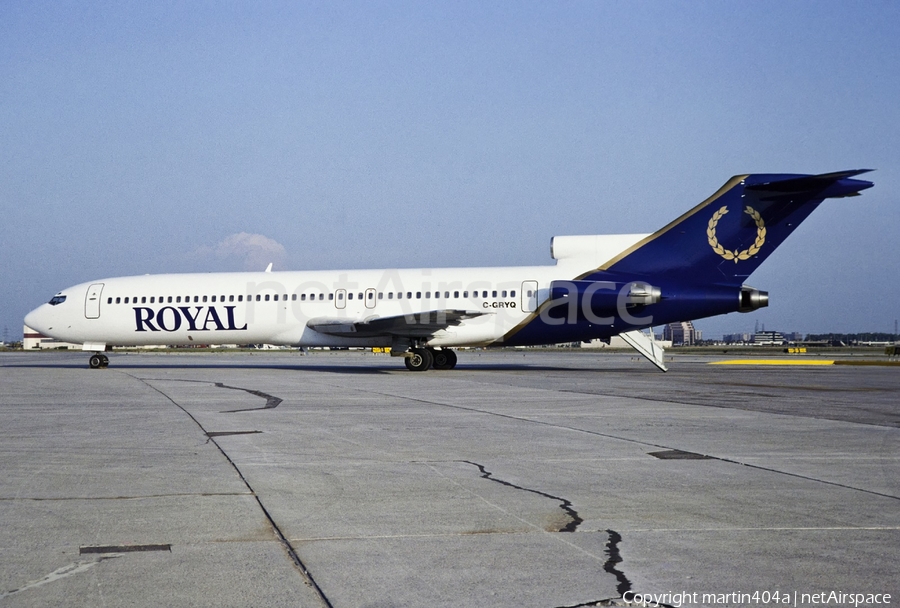 Royal Airlines (Canada) Boeing 727-2J4(Adv) (C-GRYQ) | Photo 345164