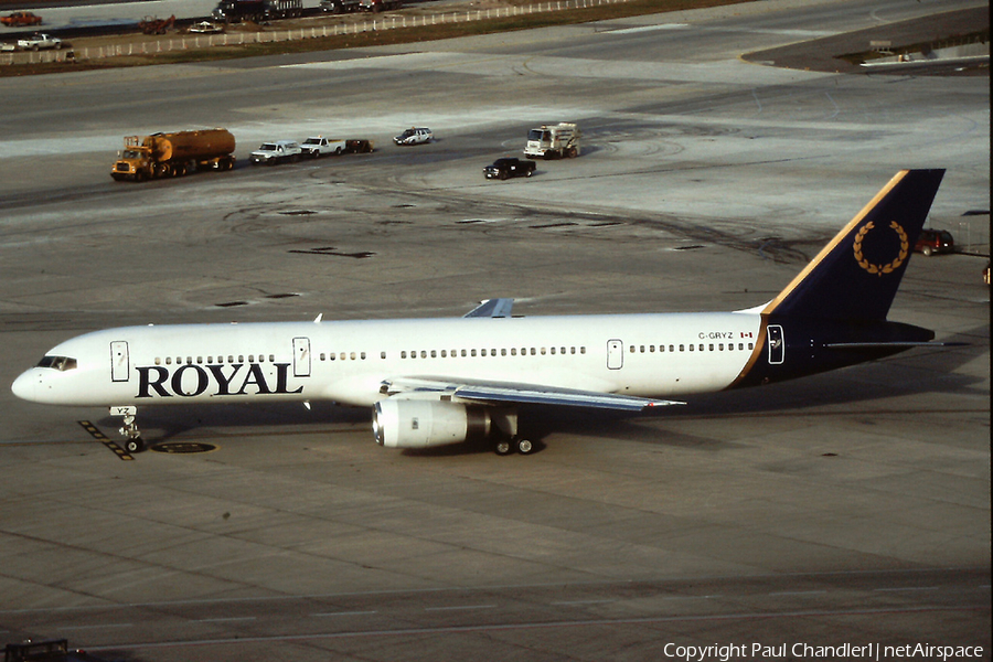 Royal Airlines (Canada) Boeing 757-236 (C-GRYZ) | Photo 65088
