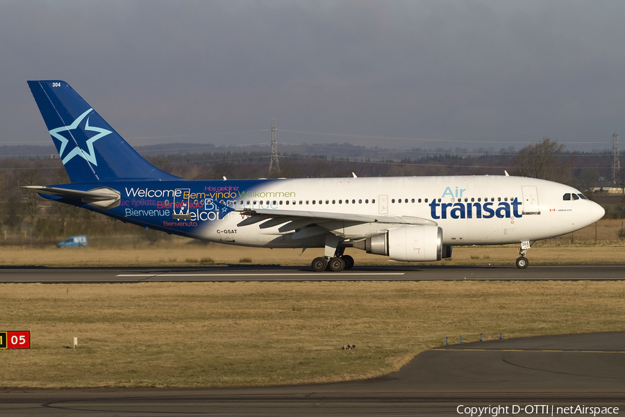 Air Transat Airbus A310-308 (C-GSAT) | Photo 403424