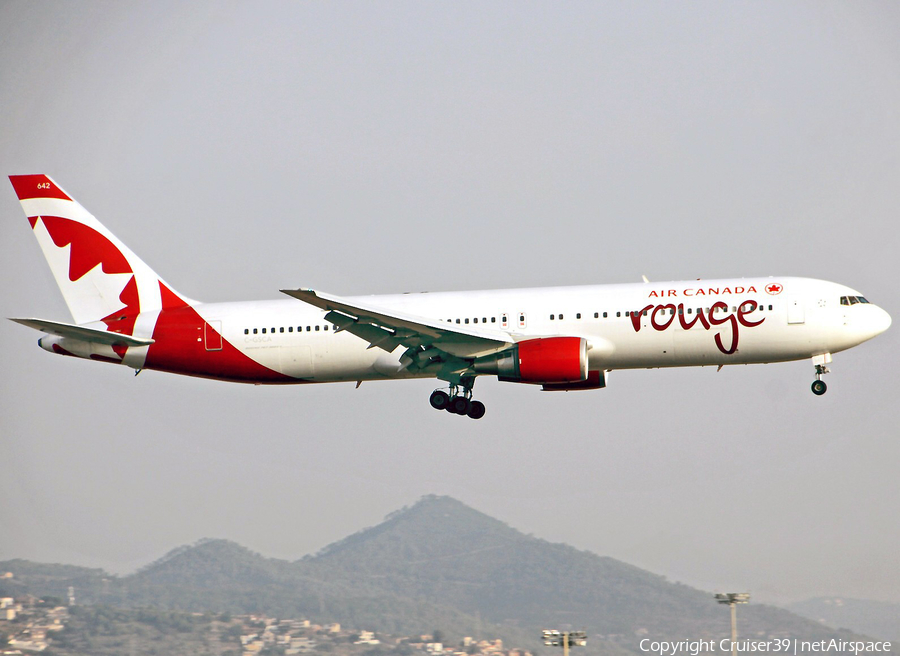 Air Canada Rouge Boeing 767-375(ER) (C-GSCA) | Photo 237156