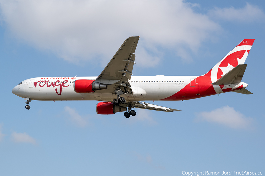 Air Canada Rouge Boeing 767-375(ER) (C-GSCA) | Photo 399788