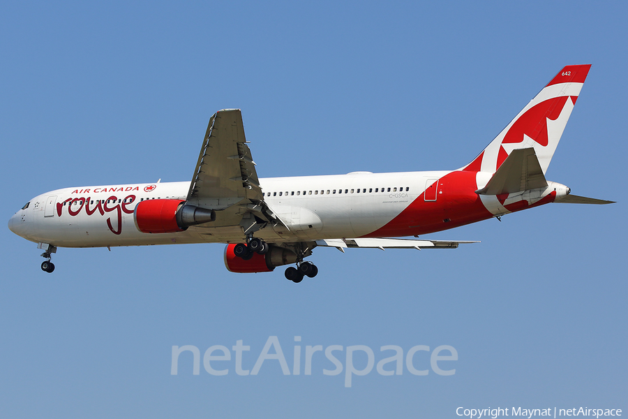 Air Canada Rouge Boeing 767-375(ER) (C-GSCA) | Photo 402134