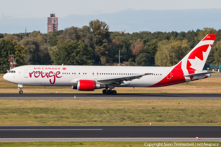Air Canada Rouge Boeing 767-375(ER) (C-GSCA) | Photo 189541