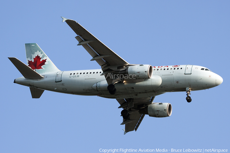 Air Canada Airbus A319-112 (C-GSJB) | Photo 92823