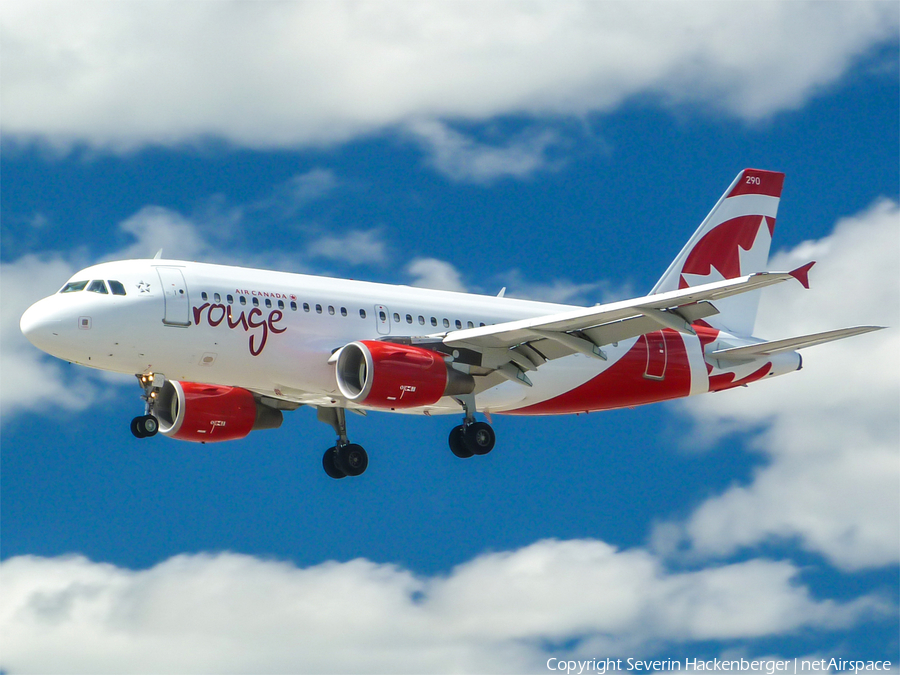 Air Canada Rouge Airbus A319-112 (C-GSJB) | Photo 178097