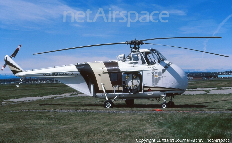 South-West Helicopters (Canada) Sikorsky S-55B (C-GSWL) | Photo 412985