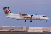 Air Canada Express (Jazz) de Havilland Canada DHC-8-301 (C-GTAQ) at  Montreal - Pierre Elliott Trudeau International (Dorval), Canada