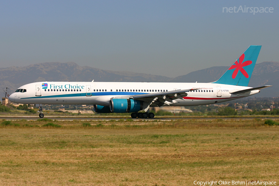 First Choice Airways Boeing 757-28A (C-GTBB) | Photo 39097