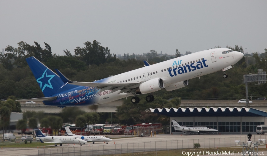 Air Transat Boeing 737-8Q8 (C-GTQB) | Photo 309674