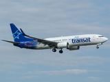 Air Transat Boeing 737-8Q8 (C-GTQF) at  Montreal - Pierre Elliott Trudeau International (Dorval), Canada