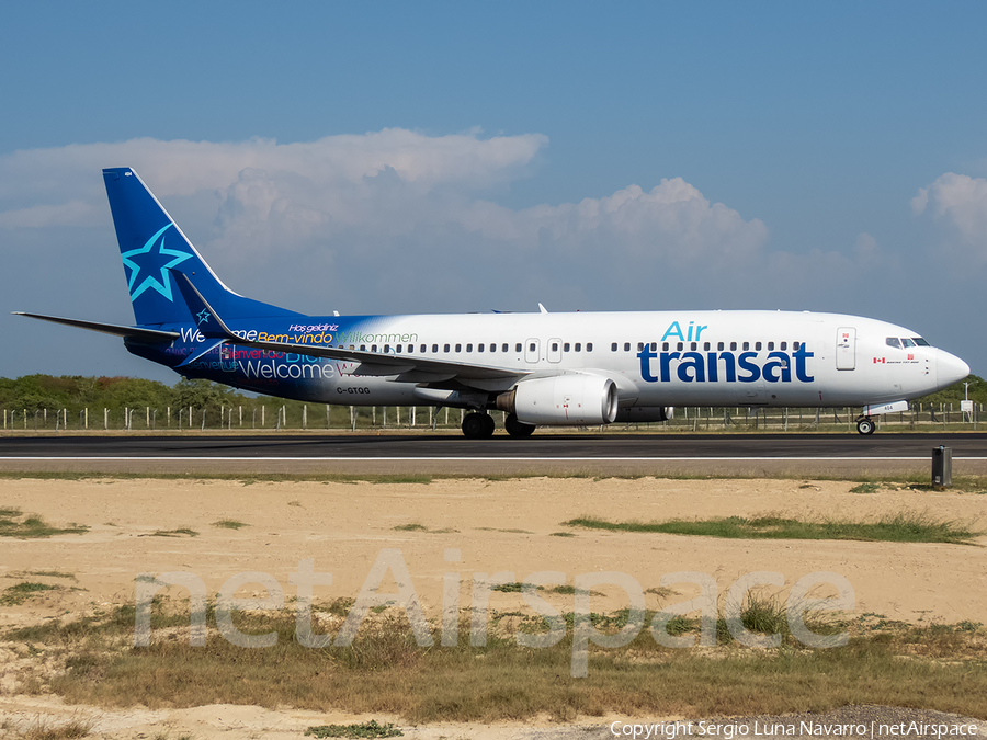 Air Transat Boeing 737-8Q8 (C-GTQG) | Photo 288416