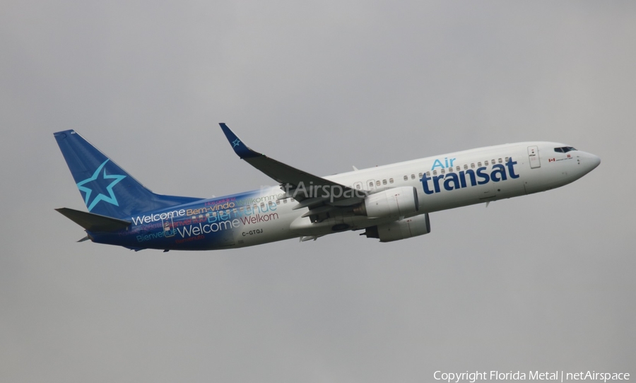 Air Transat Boeing 737-8Q8 (C-GTQJ) | Photo 606846