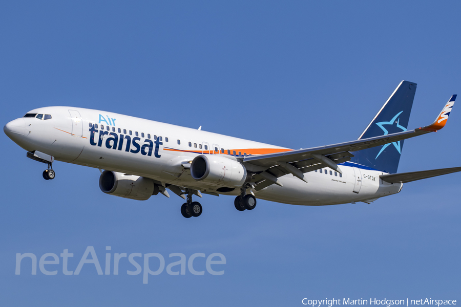 Air Transat Boeing 737-8FH (C-GTQX) | Photo 396871