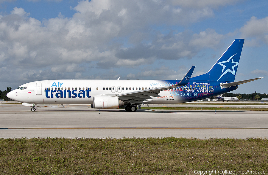 Air Transat Boeing 737-8FH (C-GTQX) | Photo 64735