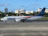 Air Transat Boeing 737-8FH (C-GTQX) at  San Juan - Luis Munoz Marin International, Puerto Rico