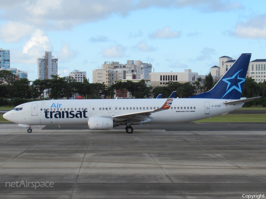 Air Transat Boeing 737-8Q8 (C-GTQY) | Photo 285700
