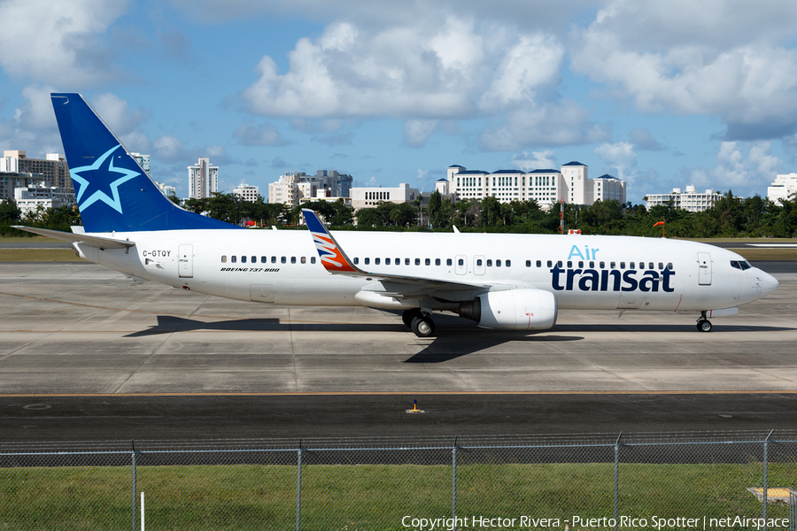 Air Transat Boeing 737-8Q8 (C-GTQY) | Photo 285705