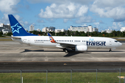 Air Transat Boeing 737-8Q8 (C-GTQY) at  San Juan - Luis Munoz Marin International, Puerto Rico