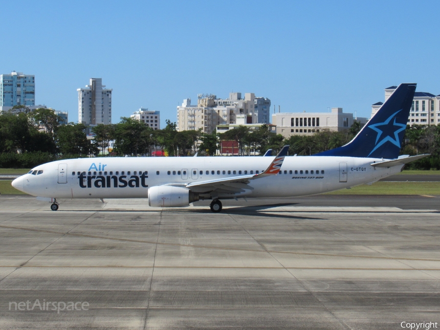 Air Transat Boeing 737-8Q8 (C-GTQY) | Photo 304402