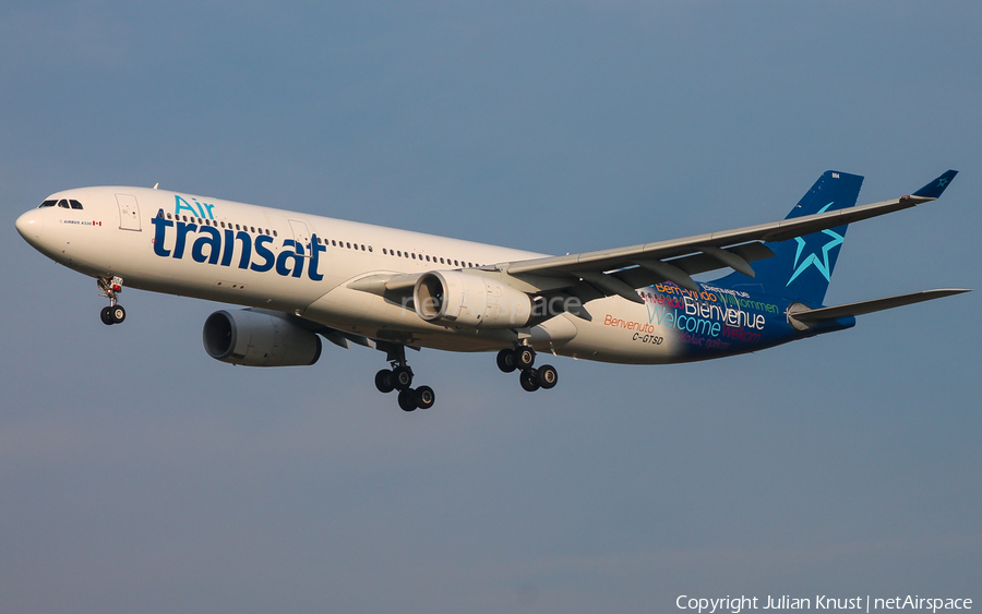 Air Transat Airbus A330-343X (C-GTSD) | Photo 68340