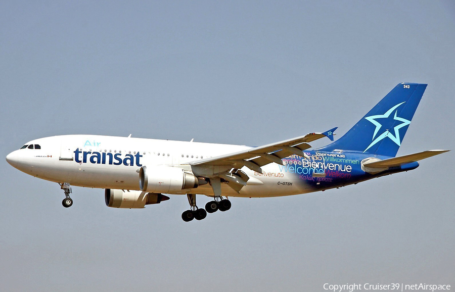 Air Transat Airbus A310-308 (C-GTSH) | Photo 241046
