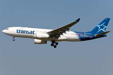 Air Transat Airbus A330-243 (C-GTSI) at  Amsterdam - Schiphol, Netherlands