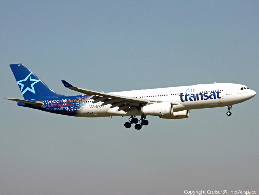 Air Transat Airbus A330-243 (C-GTSJ) | Photo 181248