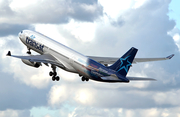 Air Transat Airbus A330-243 (C-GTSN) at  Manchester - International (Ringway), United Kingdom