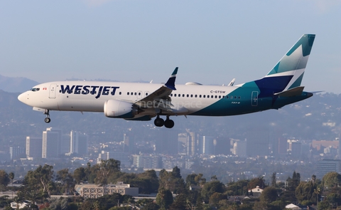 WestJet Boeing 737-8 MAX (C-GTSW) at  Los Angeles - International, United States
