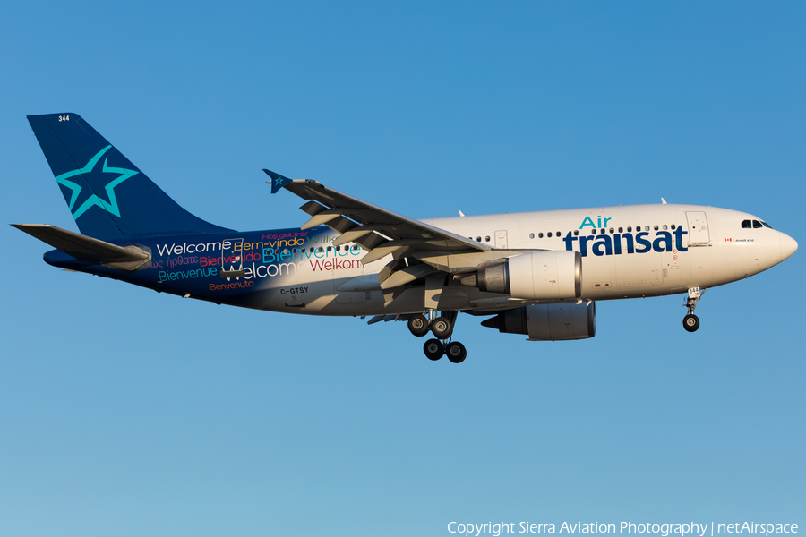 Air Transat Airbus A310-304 (C-GTSY) | Photo 330436