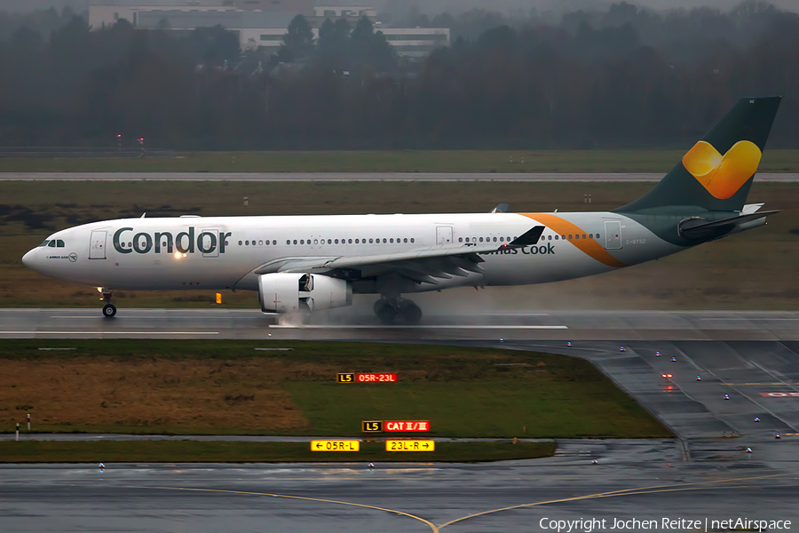 Condor (Air Transat) Airbus A330-243 (C-GTSZ) | Photo 204773